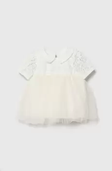 Jamiks rochie bebe culoarea bej, mini, evazati imagine
