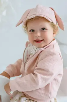 Jamiks sapca de baseball pentru copii CHAKA culoarea roz, neted, JLH131 imagine