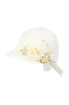 Jamiks sapca din bumbac pentru copii PASSION culoarea bej, cu imprimeu, JLH088 imagine