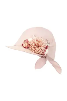 Jamiks sapca din bumbac pentru copii PASSION culoarea roz, cu imprimeu, JLH088 imagine