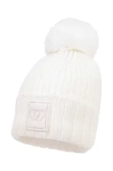 Jamiks sapca si esarfa pentru copii AZURA IV culoarea bej, JZH175 imagine