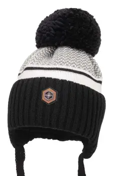 Jamiks sapca si esarfa pentru copii PROEZMA IV culoarea gri, JZH395 imagine