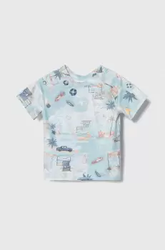 Jamiks tricou de inot pentru copii culoarea turcoaz imagine