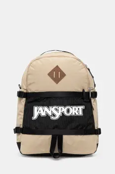 Jansport rucsac culoarea bej, mare, cu imprimeu, EK0A5BK18O7 imagine