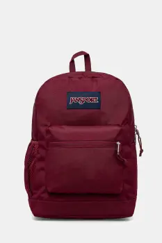 Jansport rucsac culoarea rosu, mare, uni, EK0A5BLBN62 imagine