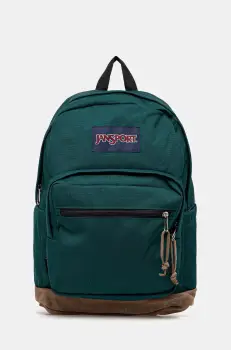 Jansport rucsac Right Pack culoarea verde, mare, uni, EK0A5BAP5J41 imagine