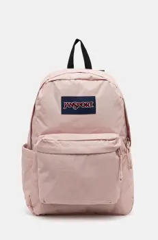 Jansport rucsac SuperBreak Plus culoarea roz, mare, uni, EK0A5BAON591 imagine