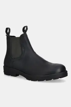 Jeep ghete chelsea de piele QUAD culoarea negru, JM52010A imagine