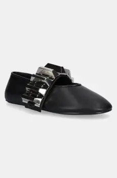 Jeffrey Campbell balerini Rigid culoarea negru, JC-1555-3-3 imagine