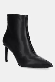 Jeffrey Campbell botine NIXIE-LO culoarea negru, cu toc cui, U218-B01 imagine