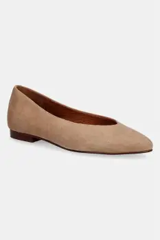 Jonak balerini din piele intoarsa DASSUS VELOURS imagine