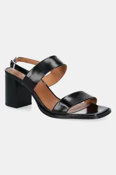 Jonak sandale de piele VALMONT culoarea negru, 3600127 imagine