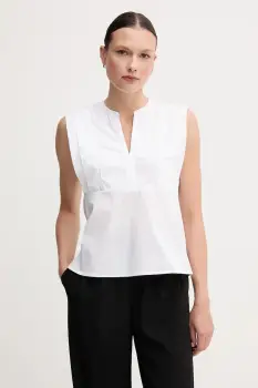 Joop! bluza culoarea alb, neted, 30042001 imagine