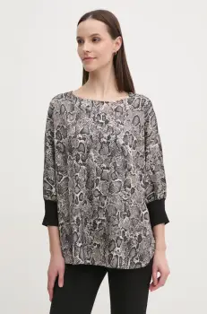 Joop! bluza femei, culoarea bej, cu imprimeu, 30044813 10018881 imagine