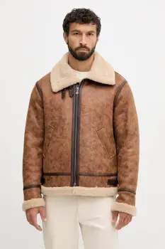 Joop! geaca culoarea maro, de tranzitie, 30048775 imagine