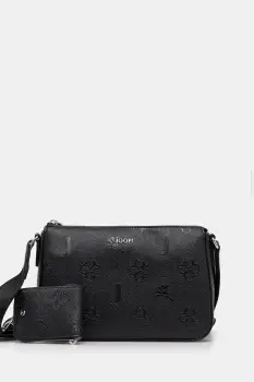 Joop! geanta Decoro Stampa Jasmina culoarea negru, 4140007406 imagine