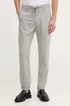 Joop! pantaloni barbati, culoarea gri, slim 30101678 imagine