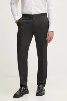 Joop! pantaloni barbati, culoarea negru, drept, 30045068 imagine