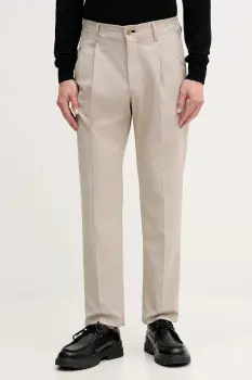 Joop! pantaloni culoarea bej, cu fason chinos, 30101677 imagine