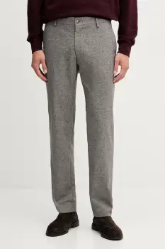 Joop! pantaloni culoarea maro, drept, 30048558 imagine