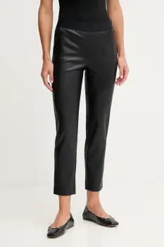 Joop! pantaloni culoarea negru, fason tigareta, high waist, 30049668 imagine