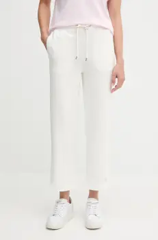 Joop! pantaloni de trening culoarea alb, uni, 30046252 imagine