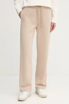 Joop! pantaloni de trening culoarea bej, cu imprimeu, 30047774 imagine