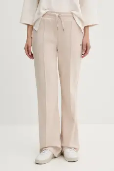 Joop! pantaloni de trening culoarea bej, cu imprimeu, 30048466 imagine