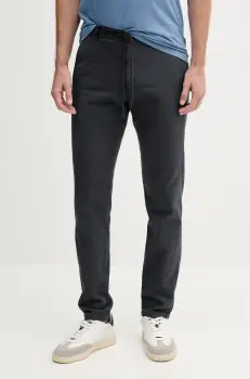 Joop! pantaloni din amestec de in culoarea bleumarin, mulata, 30041951 imagine