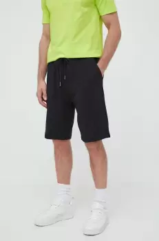 Joop! pantaloni scurti din bumbac culoarea negru imagine