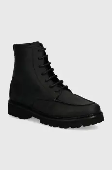 Joop! pantofi din nubuc Loreto Hektor Boot culoarea negru, 4140007673 900 imagine