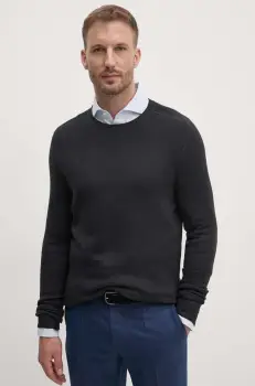 Joop! pulover de lana barbati, culoarea gri, light, 30042555 imagine