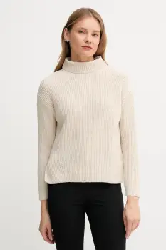 Joop! pulover de lana culoarea bej, light, cu turtleneck, 30048456 imagine