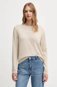 Joop! pulover din amestec de lana culoarea bej, light, 30047489 imagine