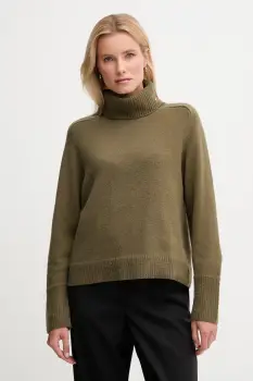 Joop! pulover din amestec de lana culoarea verde, cu guler, 30049417 imagine