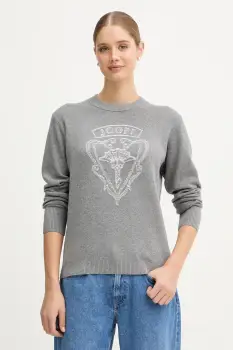 Joop! pulover din amestec de matase culoarea gri, 30048477 imagine