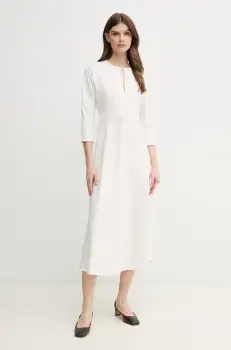 Joop! rochie culoarea bej, maxi, evazati, 30046618 imagine