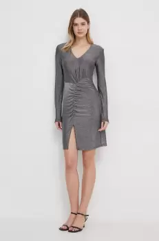 Joop! rochie culoarea gri, mini, evazati imagine