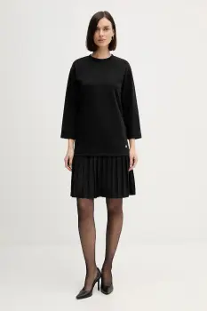 Joop! rochie culoarea negru, mini, drept, 30100162 imagine