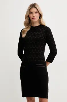 Joop! rochie culoarea negru, mini, evazati, 30048386 imagine