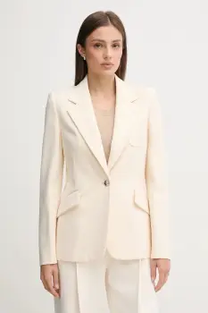 Joop! sacou culoarea bej, un singur rand de nasturi, uni, 30047951 imagine