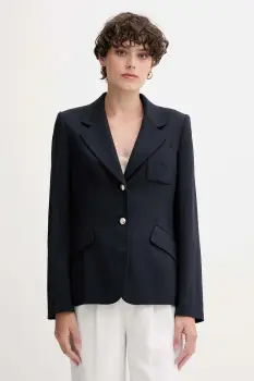 Joop! sacou culoarea bleumarin, un singur rand de nasturi, uni, 30048838 imagine