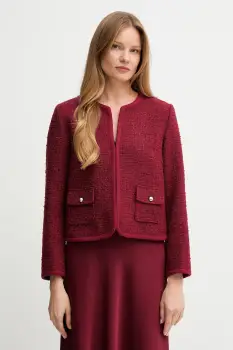 Joop! sacou culoarea bordo, un singur rand de nasturi, uni, 30048584 imagine