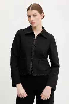 Joop! sacou culoarea negru, un singur rand de nasturi, uni, 30100109 imagine