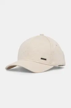 Joop! sapca culoarea bej, cu imprimeu, 30046122 imagine