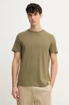 Joop! tricou din bumbac barbati, culoarea verde, uni, 30045539 imagine