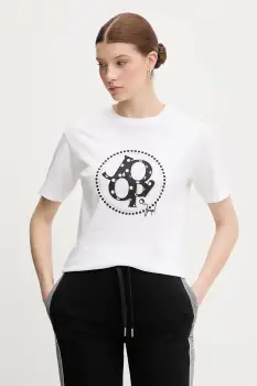 Joop! tricou din bumbac culoarea alb, 30100822 imagine