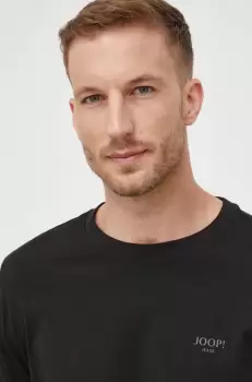Joop! tricou din bumbac culoarea negru, neted imagine