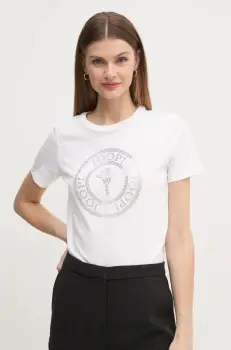 Joop! tricou din bumbac femei, culoarea alb, 30042942 imagine