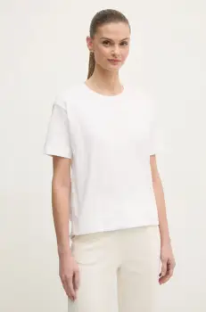 Joop! tricou din bumbac femei, culoarea alb, 30044602 10017038 imagine